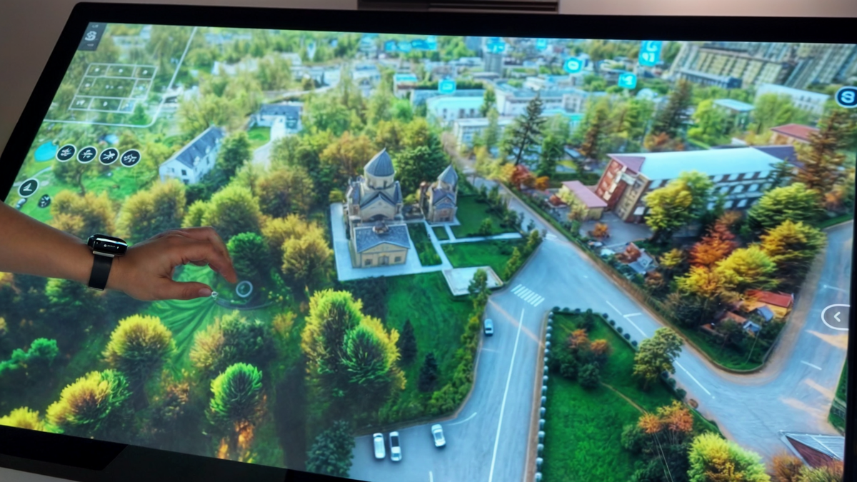 Храм Кечарис в визуализации AVALIN