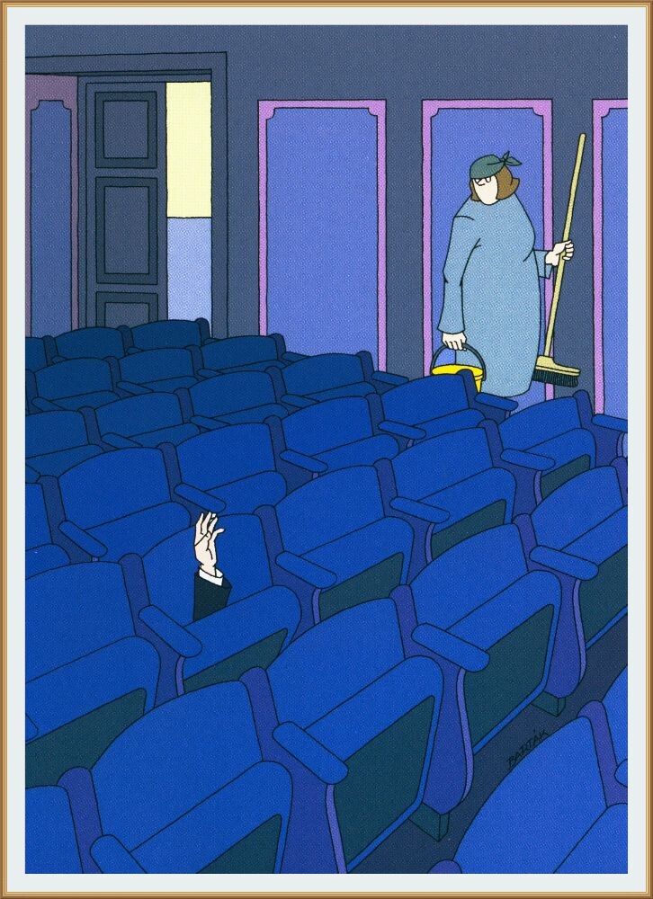 КАРИКАТУРА ОТ ЧЕШСКОГО ХУДОЖНИКА -КАРИКАТУРИСТА МИРОСЛАВА БАРТОКА / Miroslav Bartak / SOS / СПАСИТЕ НАШИ ДУШИ!