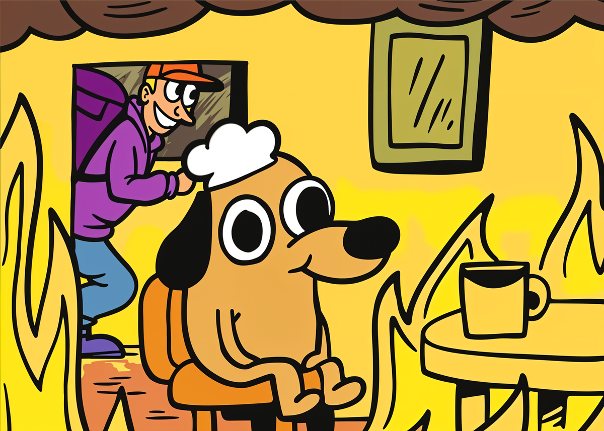 Все нормально, мы все горим и вы горите!