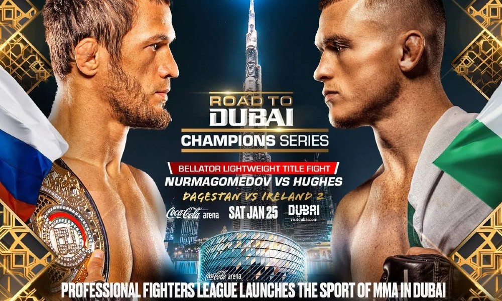     Поединок Нурмагомедова и Хьюза состоится 25 января в Дубае