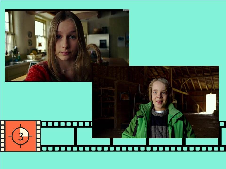 Брат и сестра, герои фильма  "Визит".