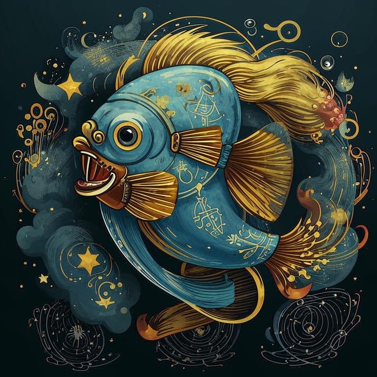 Судя по настроению ИИ, Рыбам в 25 году подойдет образ бескомпромиссной Пираньи 