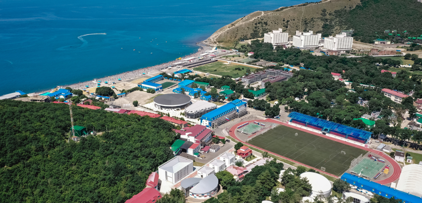 территория лагеря