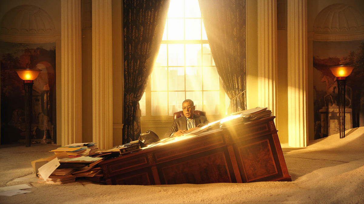 Кадр из фильма Фрэнсиса Форда Копполы «Мегалополис»

Фото: American Zoetrope, Caesar Film