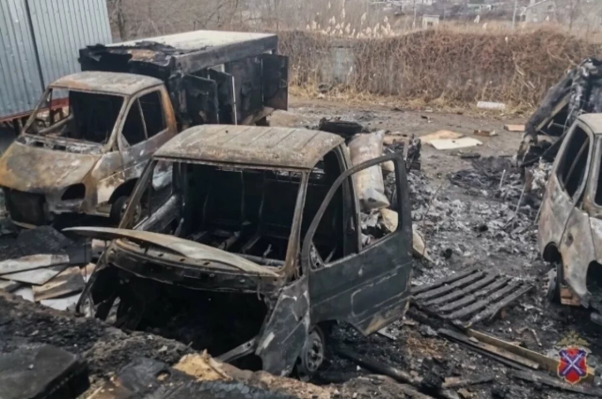    Поджигатель трех Газелей попал на видео в Волгограде