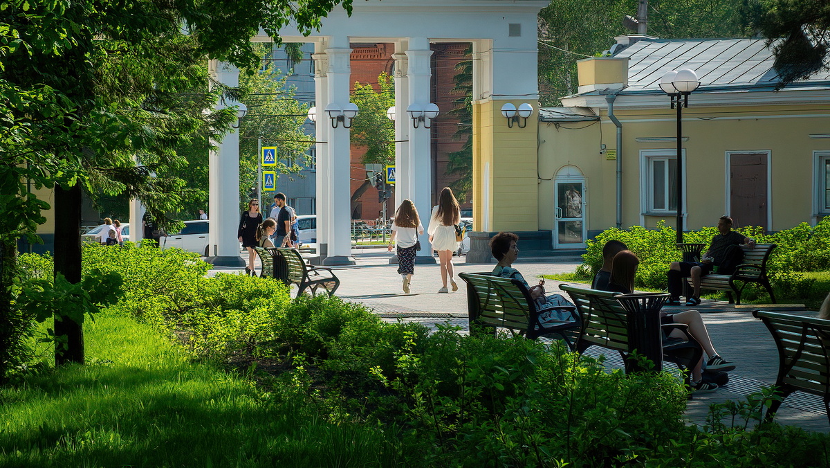 Центральный парк. Новосибирск. Фотография - www.openmainphoto.ru
