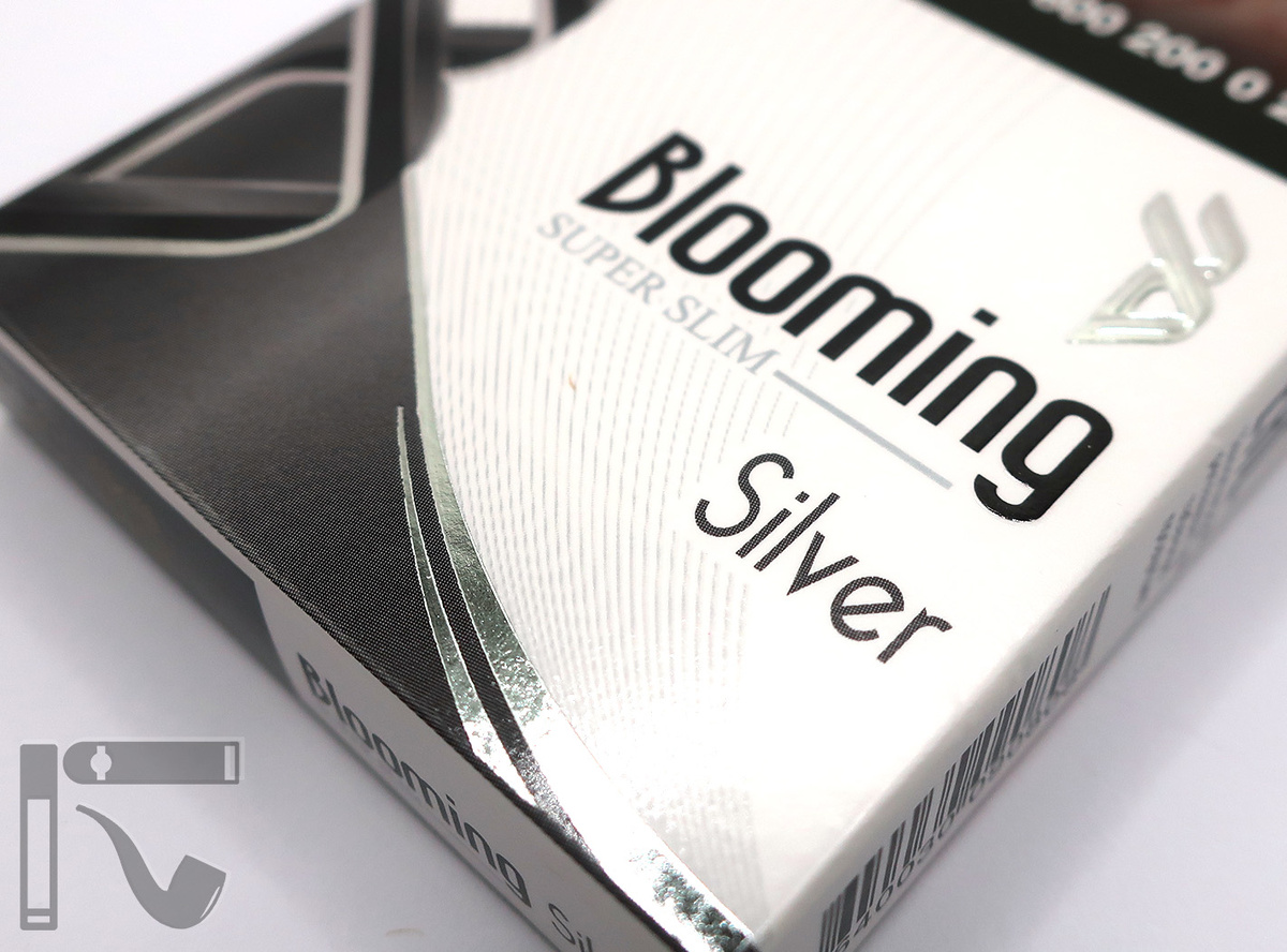 Сигареты Blooming Silver. Фото: © канал "Уголок Курильщика"
