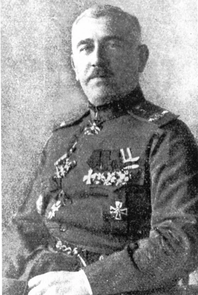 Михаил Александрович Накашидзе, создатель бронеавтомобиля. Фотография в свободном доступе.