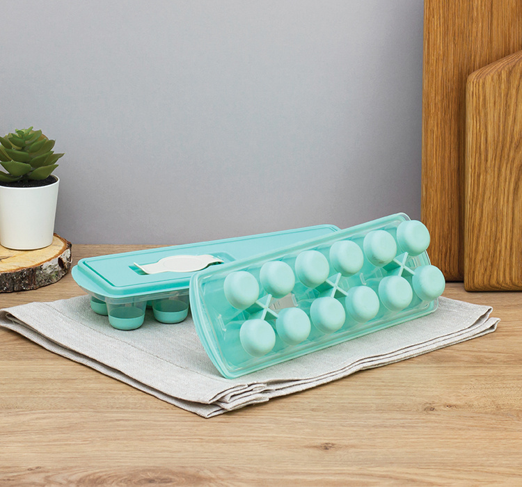 Форма для льда КАПЛЯ с крышкой и клапаном от М-пластика