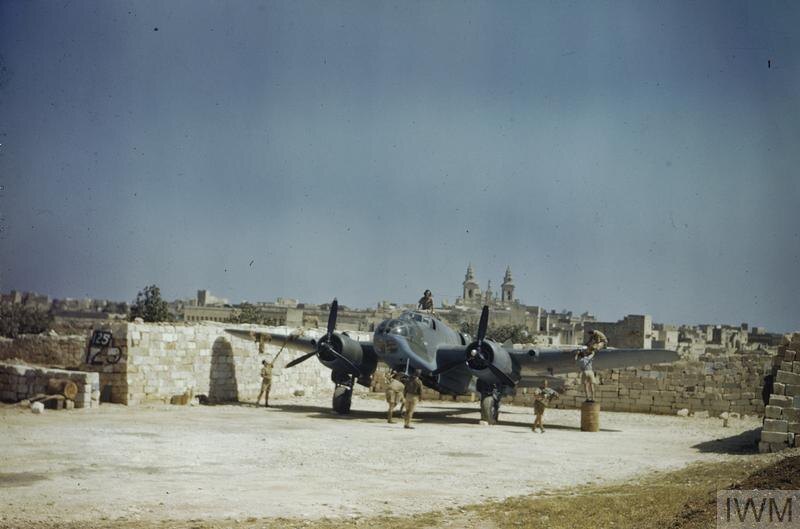 британские самолеты на Мальте