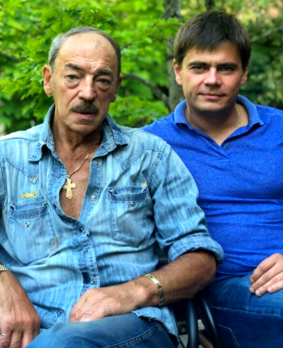 Сергей Боярский с отцом, знаменитым "д’Артаньяном", актером и певцом, народным артистом России Михаилом Боярским