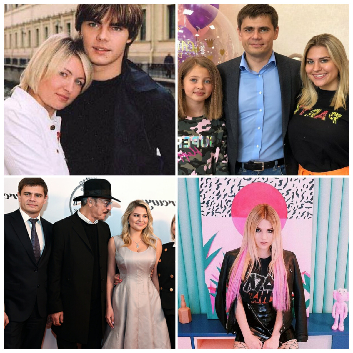 С первой женой Екатериной. Дочери Сергея - Екатерина и Александра