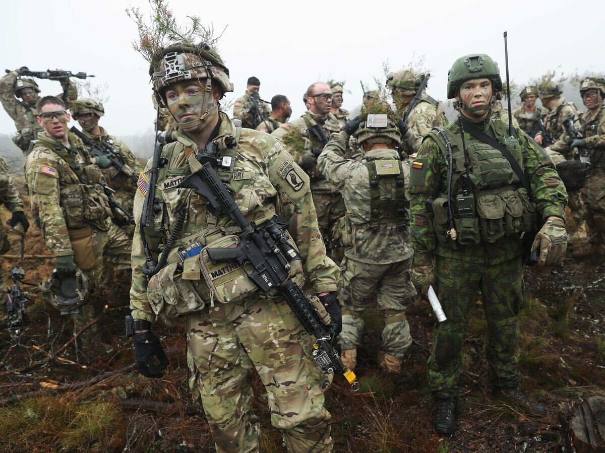    Учения НАТО в Литве© Getty Images / Sean Gallup