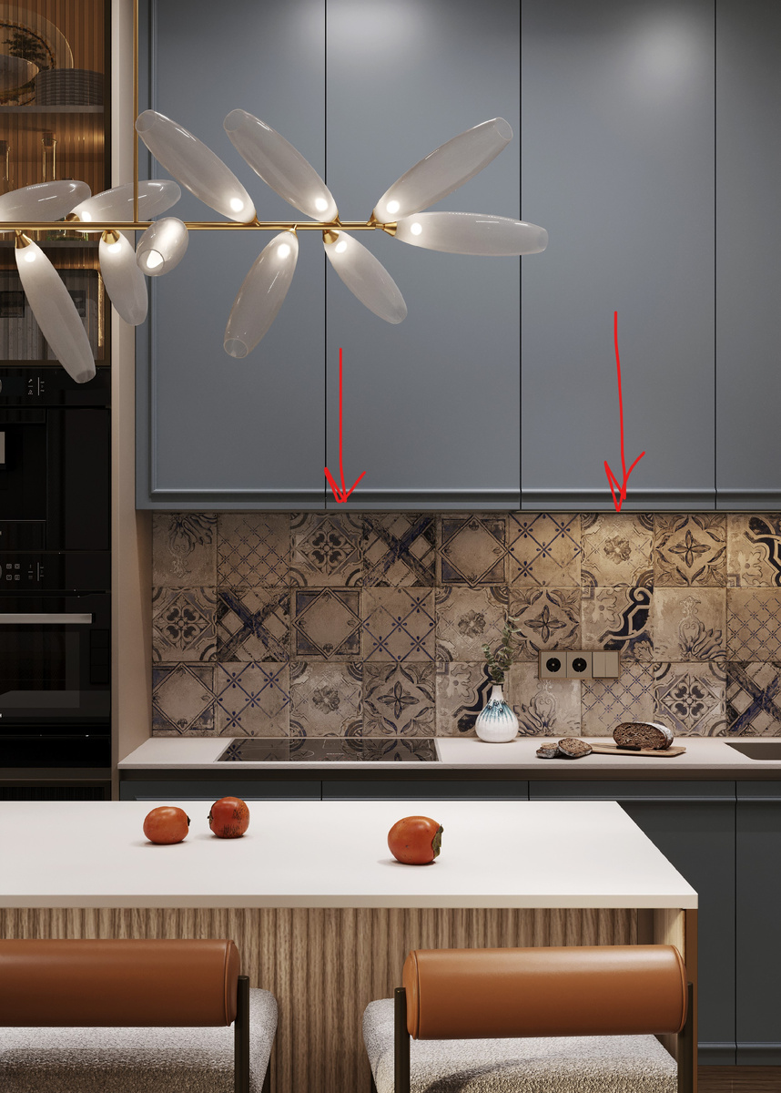 Кухня из проекта Фестиваль. Дизайнер Харашкевич Юлия