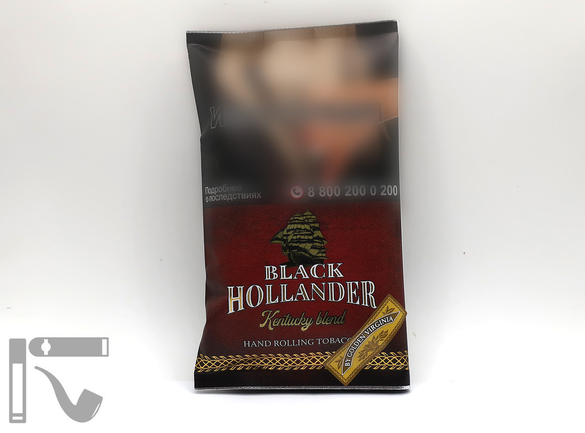 Табак Black Hollander Kentucky Blend. Фото: © канал "Уголок Курильщика"