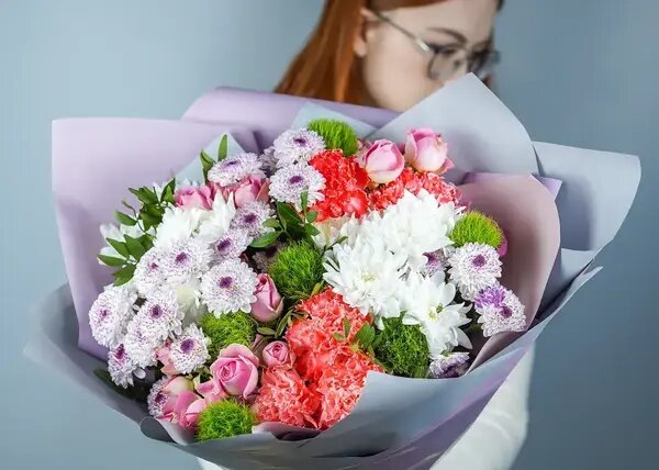   Букет для девушки-Козерога от AzaliaNow Мария Казённова