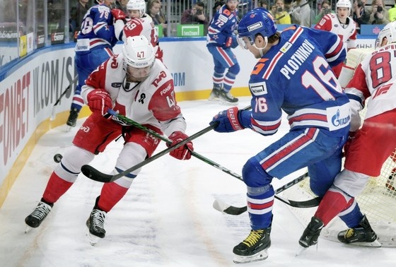    Матч между ХК СКА и ХК «Локомотив»