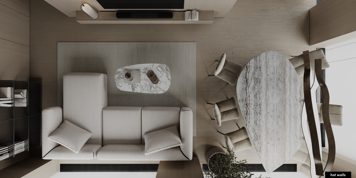 Дизайн-проект от студии hot walls