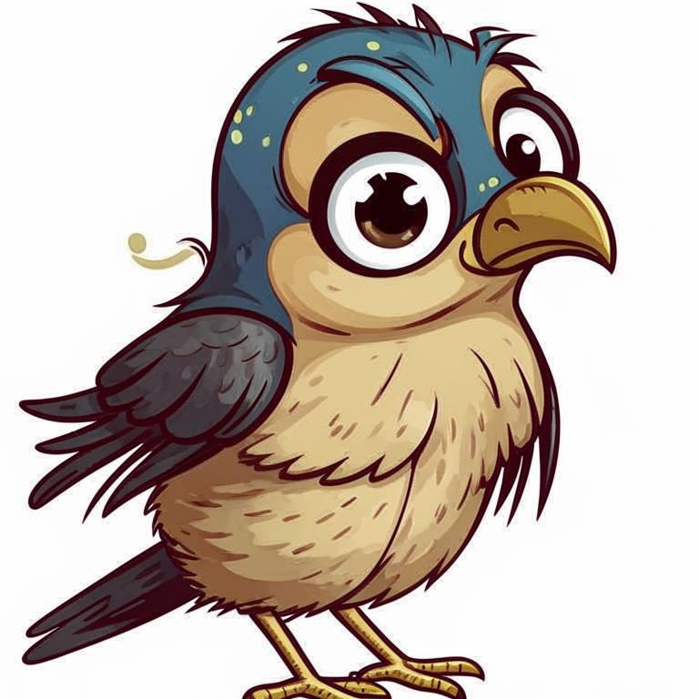 Растрёпанный воробей