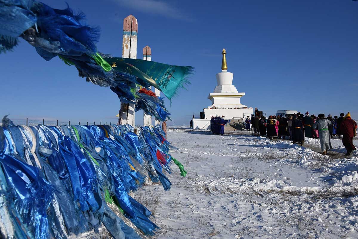 Евгений Епанчинцев / ТАСС📷Сагаалган иногда называют буддийским Новым годом