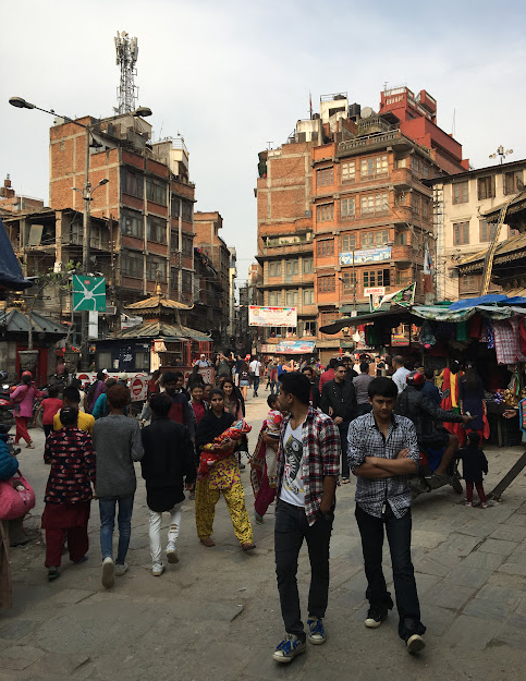 Катманду, фото сделано во время моего путешествия