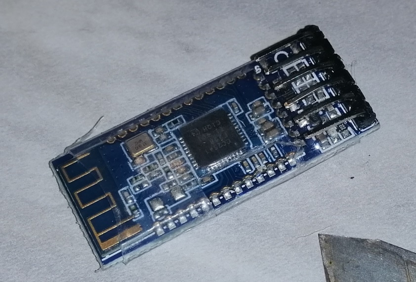 Мой подопечный MLT-BT05 на плате