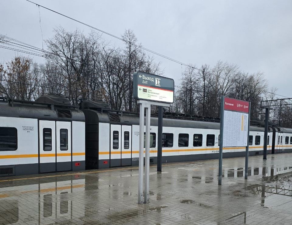 Примерно так экспрессы до Рязани выглядят. Фото мужа.