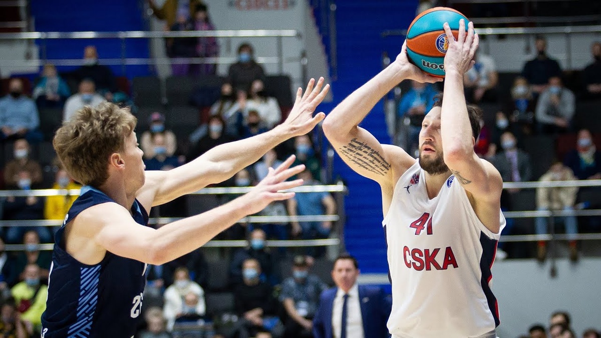 ЦСКА - Зенит в ДС «Мегаспорт»