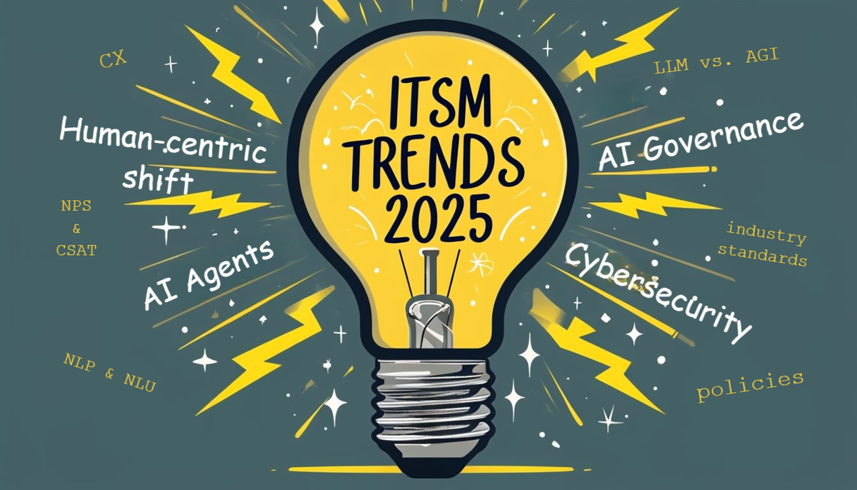 ITSM Trends 2025. Основные тенденции управления ИТ-услугами в 2025 году.