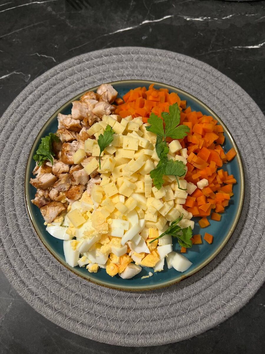 Салат "Нежность" белковый 