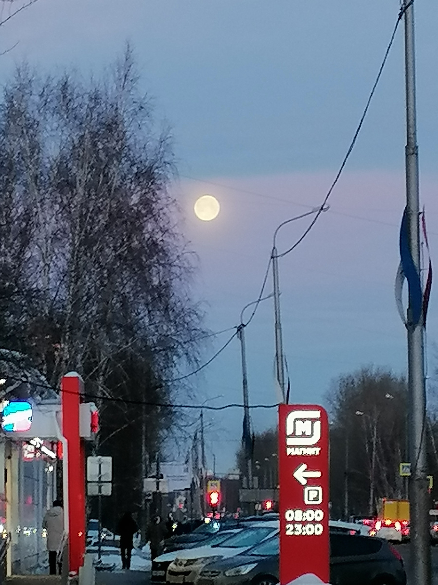 Можно сказать, что закат. Фото автора.