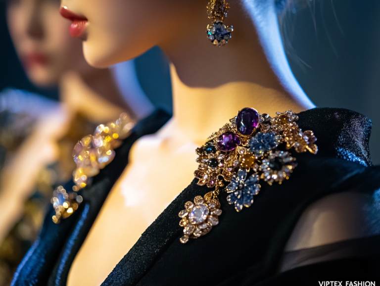    Броши в 2025 году: узнайте, как выделиться на выставке VIPTEX FASHION с модными аксессуарами! VIPTEX FASHION