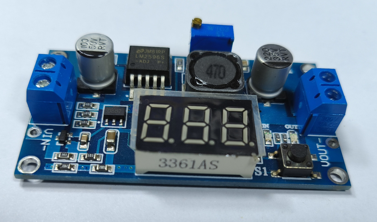 DC-DC преобразователь на микросхеме LM2596