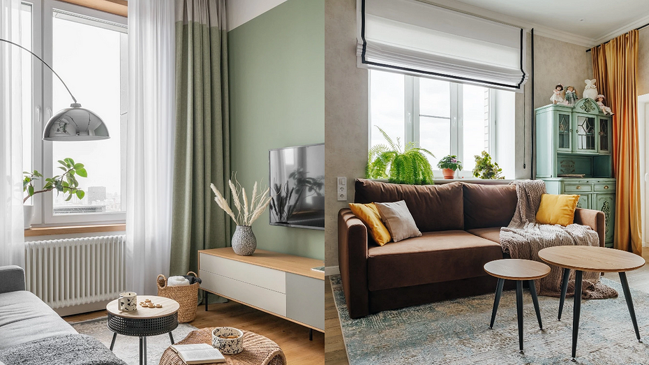 Слева проект Полины Татарчук. Справа проект Наталии Тимофеевой и Ольги Кочневой