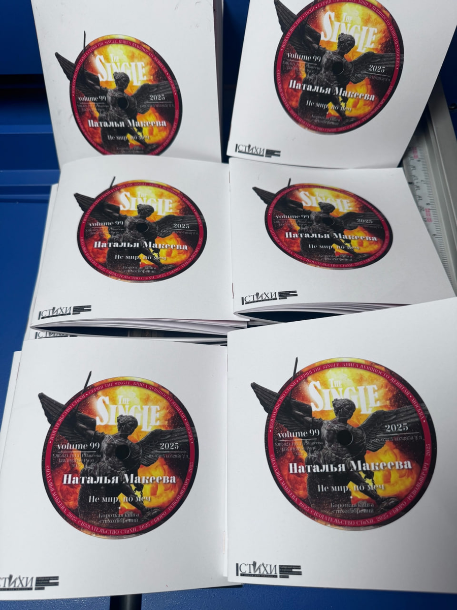 «Не мир, но меч» - новый сборник стихов Натальи Макеевой (издательство СТиХИ)