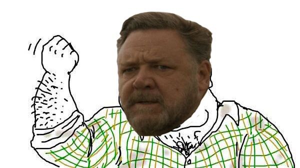 Роль Рассела Кроу в одной картинке