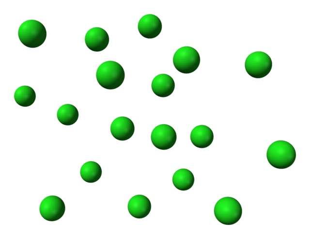 Описание молекул газа. Схема взята из Интернета. 