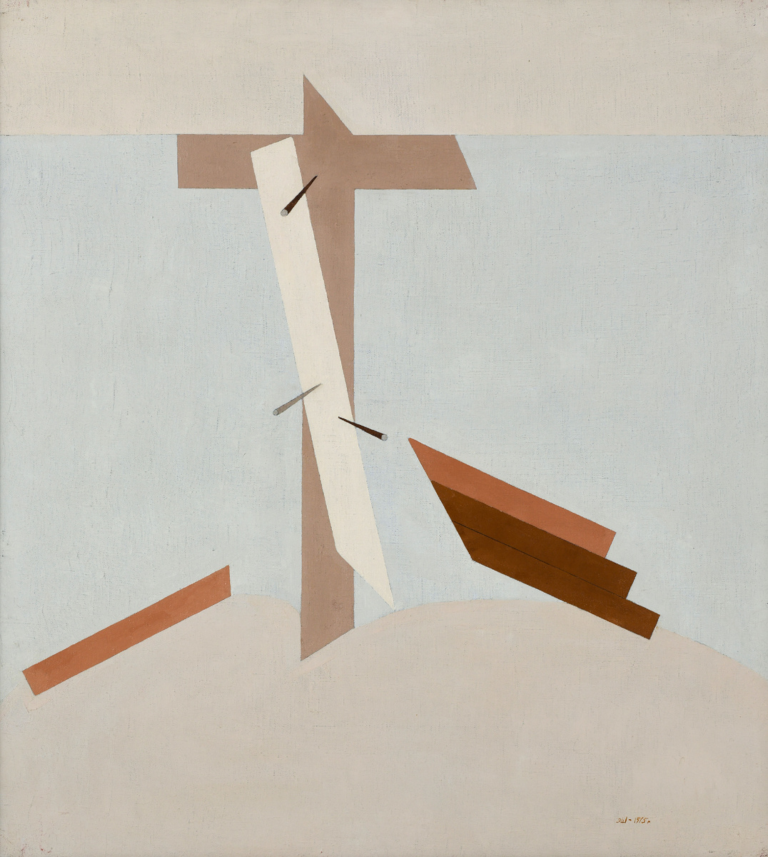 Композиция 1975-5. 1975 год. Эдуард Штейнберг