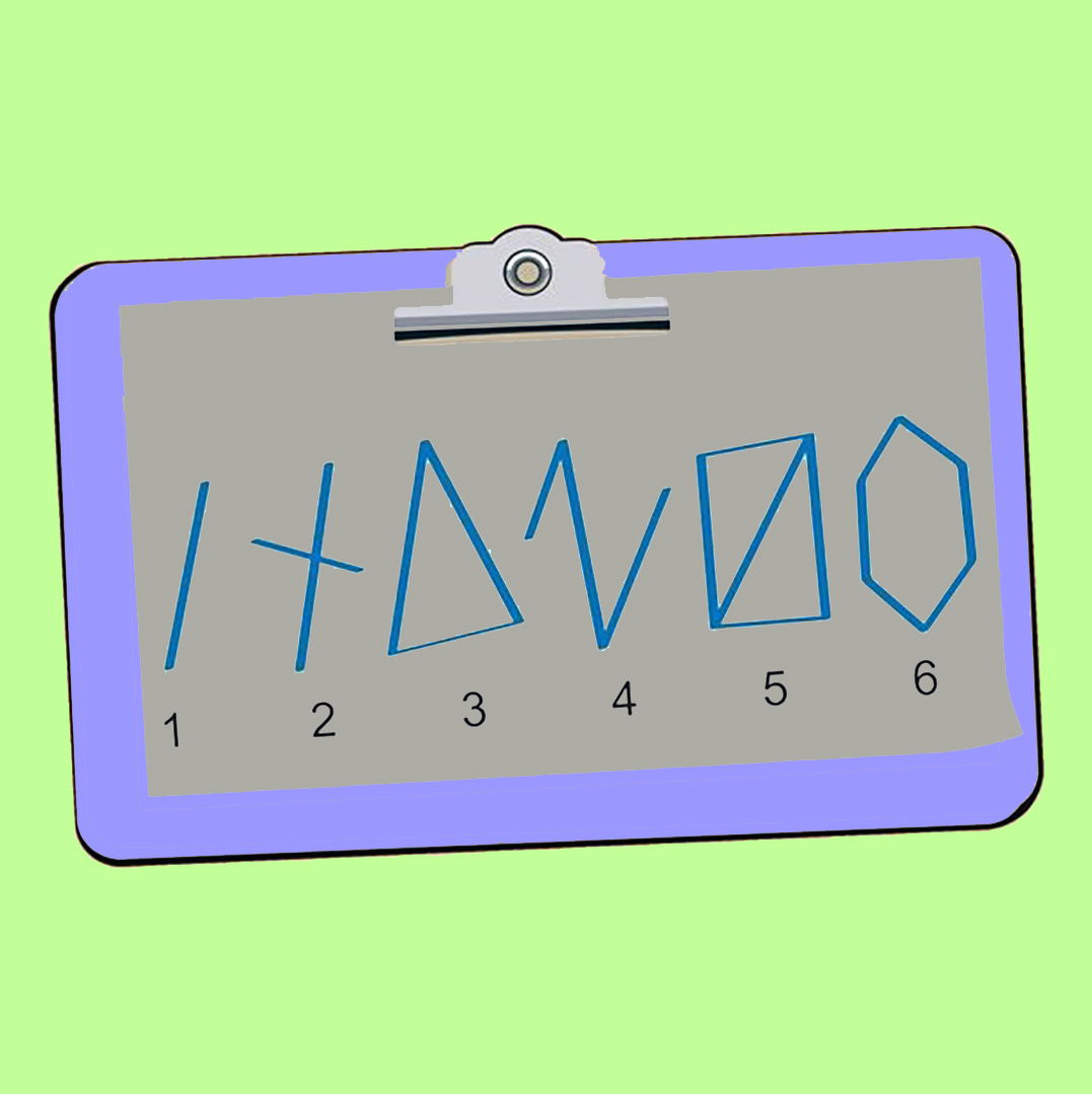 Какой символ нарисован неправильно?