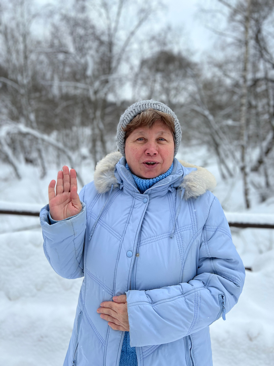 Всем зимний приветик.
