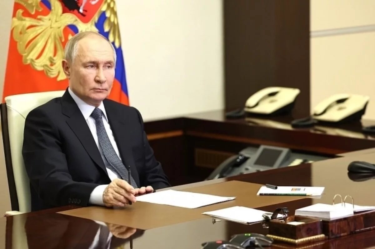    Путин поблагодарил волонтеров за помощь в очистке побережья от мазута