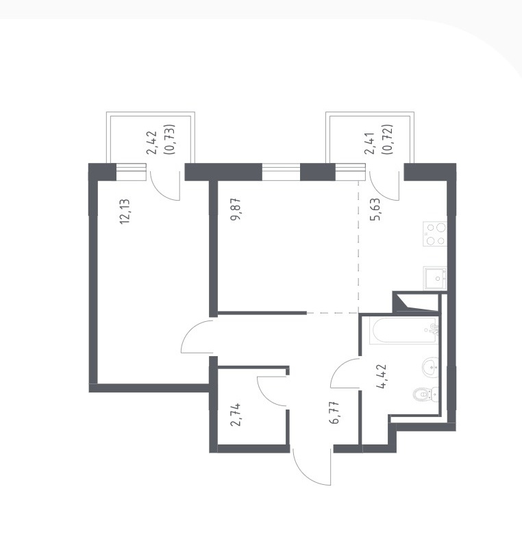 План квартиры.