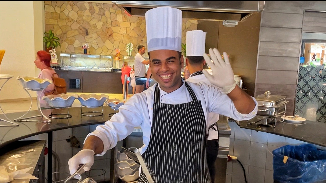 русская и египтянин