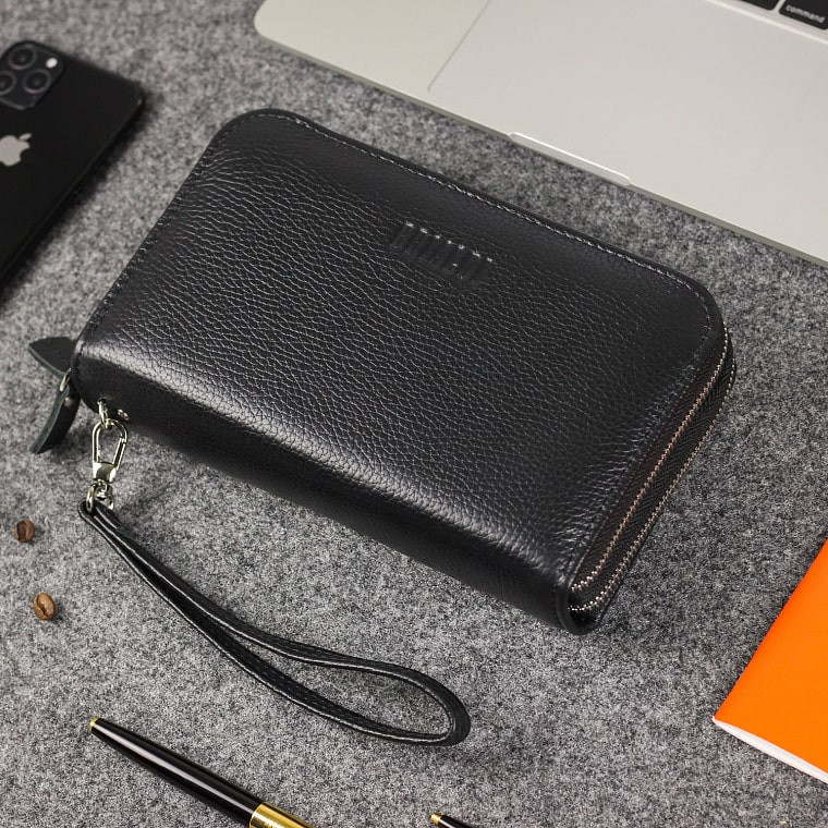 Мужской кожаный клатч BRIALDI