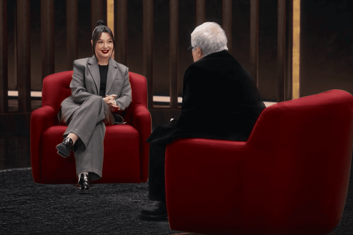 Марина Кравиц в ТВ-шоу "Миллион вопросов" скриншот / телеканал ТНТ