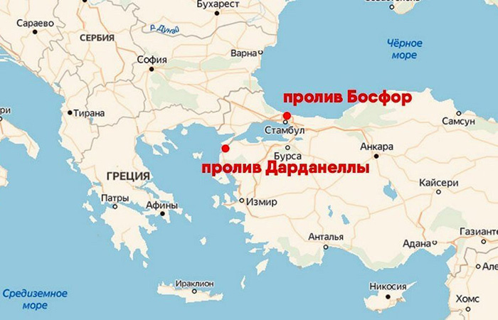 Пролив Босфор./ Фото: wikipedia.ru