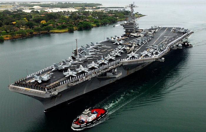 Авианосец USS John c. Stennis./ Фото: dzen.ru