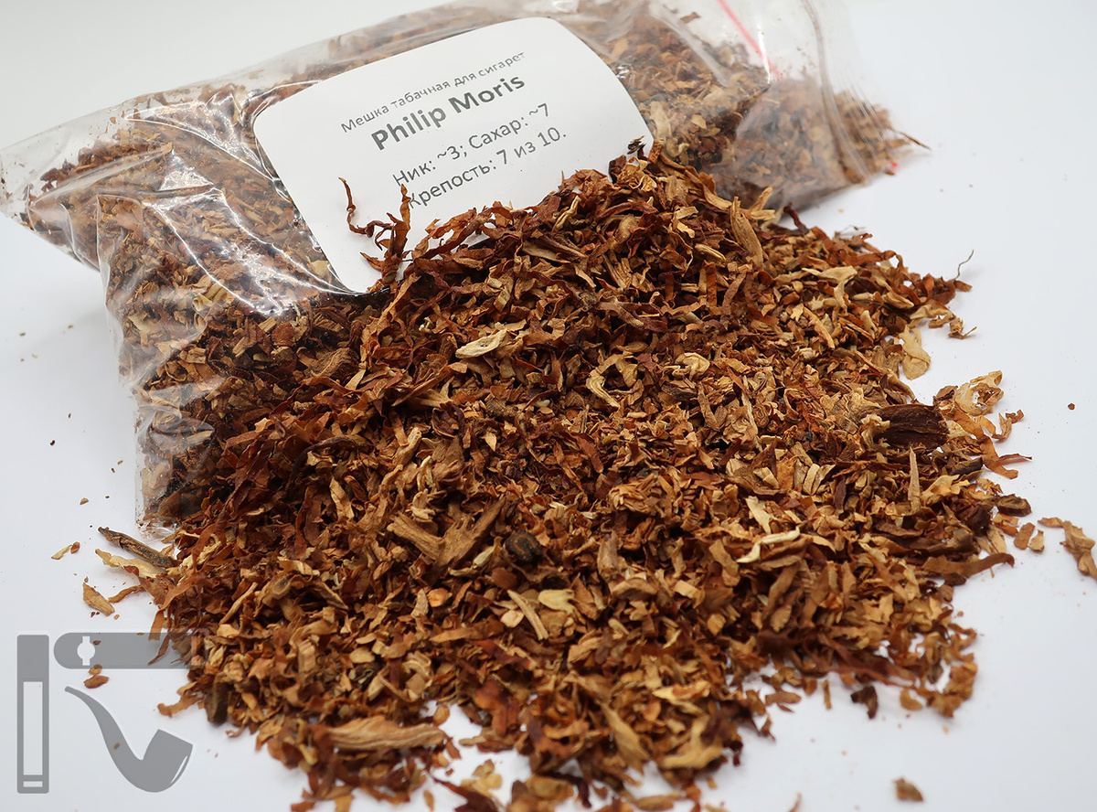 Развесной табак "Philip Moris" от "РазвесТабака". Фото:©канал "Уголок Курильщика"
