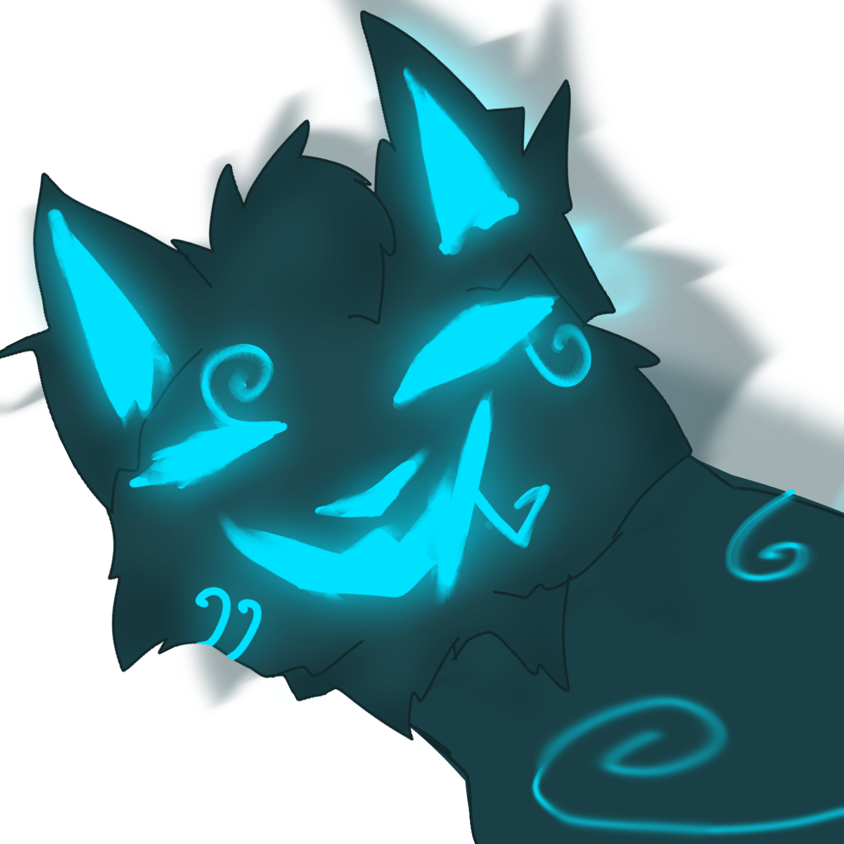 Магическая кошка просто смотрит на тебя