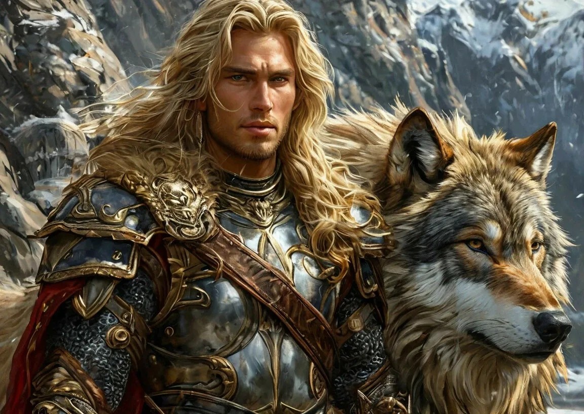 Бог Тюр с точки зрения нейросети Шедеврум